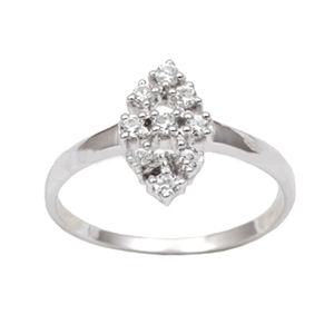 Anillo Elegante de Lujo en Plata de Ley 925 con Circonita, para Bodas y Fiestas, Regalo, Joyería, Fabricante Mayorista - Product Image 4