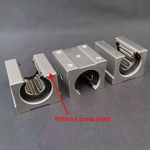 Bộ trượt bi ray dẫn hướng tuyến tính SBR16 SBR16GA, máy công cụ CNC, lồng bằng nhôm thép, bạc đạn tuyến tính cho trục tròn 16mm - Product Image 4