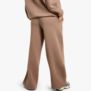 Taupe personnalisé femmes Colorado athlétisme jambe droite Joggers dernier hiver éponge polaire pantalons de survêtement/pantalon/pantalon - Product Image 6