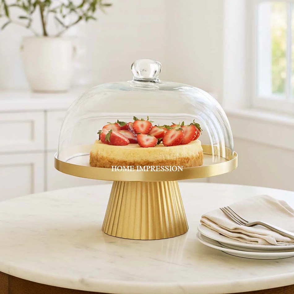 Lot De 3 Présentoirs à Gâteaux Ronds En Métal Réutilisables - Pour Lot De 3 Présentoirs à Gâteaux Ronds En Métal Réutilisables - Pour