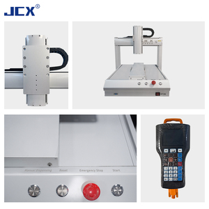 Độ chính xác cao 3 trục máy tính để bàn nhựa Epoxy dính doming dán CNC tự động keo phân phối máy Robot - Product Image 5