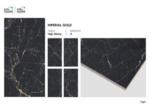 Azulejos de Porcelana Brillante para Paredes y Pisos, 24x48 Pulgadas, Superficie Interior Pulida de Lujo - Product Image 2