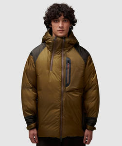 Vente en gros Veste matelassée pour homme Veste d'extérieur avec fermeture éclair avec capuche Veste matelassée Chaleur extrême en hiver - Product Image 2