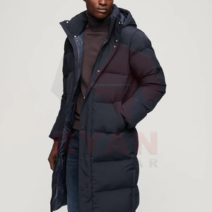 High Quality Long Puffer <b>Jackets</b> For <b>Men</b> Adults And Kids Customized Colour Design And Printing Plus Size - Product Image 1