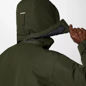 Abrigo Largo de Invierno para Hombre de Talla Grande, Informal, Grueso, Cálido, Cortavientos, Parka Extra Grande con Capucha, Chaqueta de Invierno de Alta Calidad para Hombre - Product Image 6