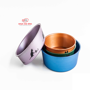 Novedad de 2025, comedero ecológico bonito para mascotas, perros y gatos cuenco para, fábrica OEM ODM para alimentación de gatos y perros pequeños - Product Image 3