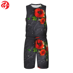 Offre Spéciale formation d'équipe respirant séchage rapide Bsci Polyester Sportswear basket-ball uniforme ensemble pour hommes - Product Image 3