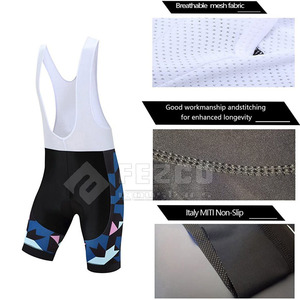 Tenues de cyclisme professionnelles pour hommes, durables, 100% polyester, écologiques, séchage rapide, respirantes, anti-froissement, personnalisables - Product Image 4