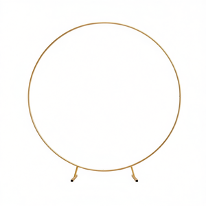 Support circulaire pour ballons doré 2M, structure de décoration de fête - Product Image 2