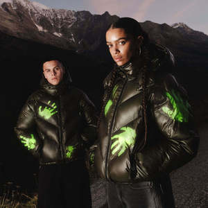 Veste noire bouffante brillante pour hommes Vestes et manteaux à bulles dans le dos pour hommes 2025 Vente en gros Hiver pour hommes Stand Casual Knitted - Product Image 1