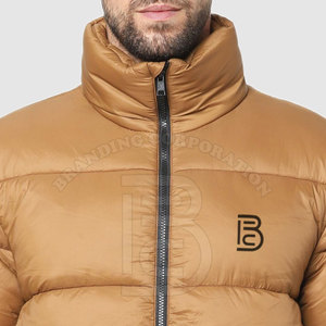 OEM Veste légère à manches longues et fermeture à glissière intégrale pour homme, résistante à l'eau, compressible, à capuche, de haute qualité pour la saison d'hiver. - Product Image 2