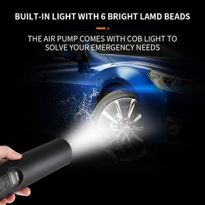 Inflador de Neumáticos PCMOS, Bomba Inteligente para Automóviles, Bomba Inflable Portátil para Motocicletas y Bicicletas, Bomba Eléctrica de Alta Presión para Automóviles - Product Image 6