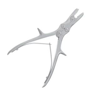 Rongeurs à os robustes, instrument chirurgical en acier inoxydable, outil chirurgical orthopédique vétérinaire pour couper et tailler les os - Product Image 1