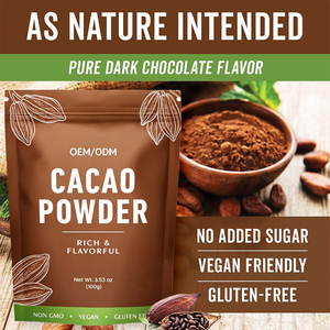 Suministro de Fábrica OEM: Polvo de Cacao Alcalinizado Natural Sabor Chocolate de Alta Calidad, 1kg/bolsa, Agente Saborizante de Grado Alimenticio - Product Image 2
