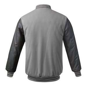 แจ็คเก็ตเบสบอลเลตเทอร์แมนกระดุมสแน็ปคลาสสิกสำหรับผู้ชาย - Product Image 2