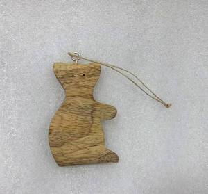 Décoration suspendue en bois pour mariage ou Noël pour des occasions festives - Product Image 3