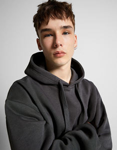 Wholesale custom logo thermal Hoodie Pullover winter warm Blank Hoodie Embroidery cotton <b>jumper</b> unisex Hoodie for men - Product Image 3