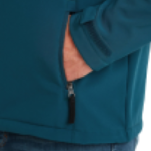 เสื้อกันฝนมีฮู้ดกันน้ำสำหรับผู้ชายเสื้อแจ็คเก็ตกันลมมีซิปปิดลายสก๊อตกันลมและขนแกะ - Product Image 3