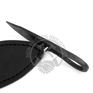 Hand Forged Medieval Pocket Neck <b>Knife</b> Genuine Leather Case Forged Steel Black Antique Finish Heavy Duty Sharp Modern Outdoor - Product Image 2