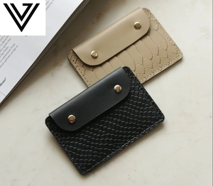 Cartera de Cuero Nappa Vacuno Genuino con Bloqueo RFID, Diseño Delgado y Abierto, Multifuncional, Regalo Perfecto para Hombre y Mujer - Product Image 5