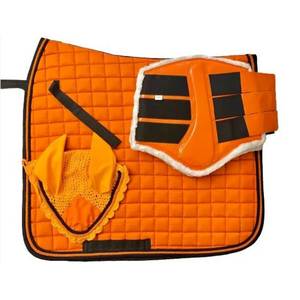 Sous-selles personnalisées de différents modèles, antidérapantes, respirantes et respectueuses de la peau pour l'équitation, ensembles de sous-selles équestres avec logo personnalisé - Product Image 6
