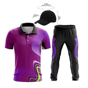 Cricket uniforme Kit de sport léger respirant Flexible confortable Durable élégant tenue d'équipe personnalisée pour hommes femmes Match - Product Image 1