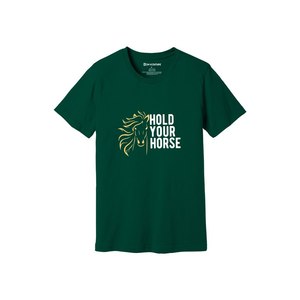 เสื้อยืดคอกลมผู้หญิง100% ผ้าฝ้าย/ผ้าฝ้ายผสมเสื้อฤดูร้อนระบายอากาศสีทึบพิมพ์โลโก้ได้ตามต้องการ - Product Image 6