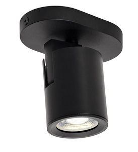 Faretto in alluminio serie Tonik nero GU10 (Jueric 10294) - Product Image 1