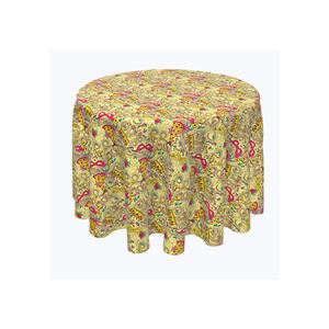 Best Selling Custom Logo Embroidered 100% Cotton <b>Tablecloths</b> Home Decorative Multipurpose Woven Tablecover - Product Image 4