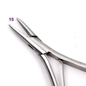 Alicates para Extensiones de Cabello de Acero Inoxidable, Plateados, Multifuncionales, de Punta Plana con Dientes, Herramientas para Remover Extensiones de Cabello de Queratina - Product Image 6