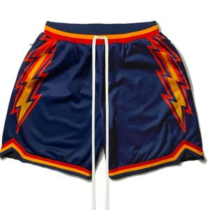 Hot Sale Custom Digital Printed 100% Polyester Breathable <b>Quick</b> <b>Dry</b> Men Summer Unisex Casual Mesh <b>Shorts</b> for Beach Running - Product Image 3
