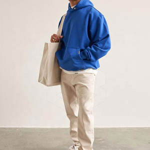 Sudaderas con capucha de gran tamaño hechas a medida para hombres Nuevo diseño 100% algodón para hombres Sudadera con capucha de gran tamaño - Product Image 4