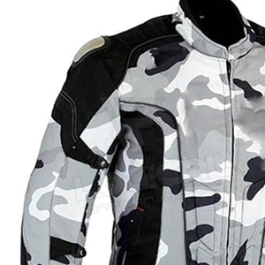 Chaqueta de Motociclismo Personalizada de Cordura 600D para Hombre, Impermeable, Roja y Negra, Ropa Protectora para Motociclistas, Venta al por Mayor OEM, Pakistán - Product Image 4