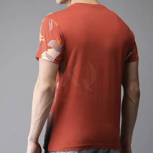 Colorful Men Sublimation T-<b>Shirt</b> Design <b>100</b>% <b>Polyester</b> Quick Dry Eco-Friendly Lightweight Breathable Fabric Casual Summer - Product Image 4