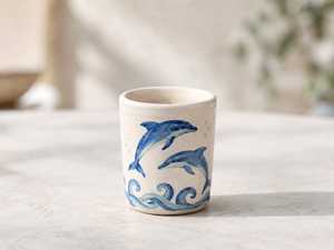 Ceramic Screen Printed Cartoon Fish Tea & Coffee <b>Mugs</b> Classic Dishwasher & Microwave Safe Gift <b>Box</b> Packaging for Giveaways - Product Image 4