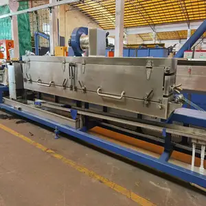 Linha de produção automática completa das alças plásticas dos pp