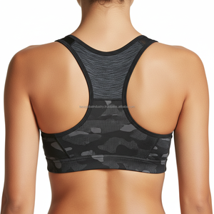 เสื้อชั้นในกีฬาผู้หญิงแบบสั่งทำพิเศษ รองรับแรงกระแทกสูง ลายพราง พิมพ์ลาย สำหรับออกกำลังกาย โยคะ ใส่ได้ในช่วงฤดูร้อน - Product Image 2