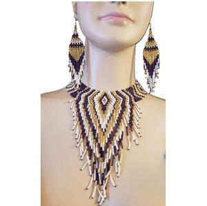 Custom Seed Beads <b>Choker</b> <b>Necklace</b> with Unique Handmade Design Fashion <b>Beaded</b> <b>Choker</b> <b>Necklace</b> with Multicolor - Product Image 4