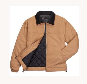 Veste de travail pour homme de qualité supérieure avec logo brodé sur le devant, style vintage, veste de travail personnalisable - Product Image 2