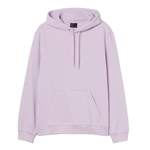 Men's High Quality Pullover Long Sleeve Hoodie Comfortable Thermal Winter Style Plus Size Plain Dyed with Silk Screen Printing - Product Image 1