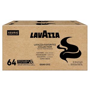 Coffret varié Lavazza Favorites Collection, dosettes individuelles pour Keurig K-Cup, cafés torréfiés légers et moyens, boîte de 64 unités - Product Image 4