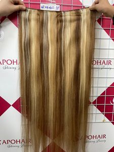 Extensions de cheveux humains vierges Remy de qualité supérieure, 100 %, double trame, toutes les couleurs, style vague naturelle, qualité 6A-10A, longueur 8 à 32 pouces - Product Image 4