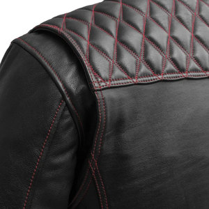 Chaquetas de cuero delgadas personalizadas de alta calidad para hombre Precio barato Chaqueta de invierno de cuero de nuevo diseño Chaqueta de cuero de alta calidad - Product Image 4