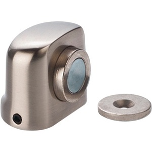 Amortiguador Magnético para Puerta TBM 2430, 30 mm de Altura, Ligero, de Metal, con Aspecto de Acero Inoxidable, Montaje con Espiga, Imanes para Refrigerador BURG-WCHTER - Product Image 1