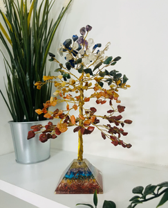 Gran oferta de la mejor calidad, árbol de cristal Natural de siete Chakras, orgonita, piedra de cristal, ágata, pedido a granel, decoración del hogar - Product Image 2