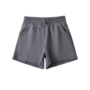 Pantalones cortos de chándal informales a la moda de verano para mujer, venta al por mayor, pantalones cortos de algodón geométricos elásticos de cintura media para correr, pantalones cortos de secado rápido antiarrugas - Product Image 2