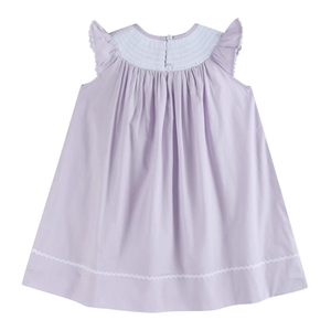 Robe en lin doux smocké faite à la main pour bébé filles Style décontracté pour le premier anniversaire de l'enfant en bas âge OEM Made in Vietnam - Product Image 4