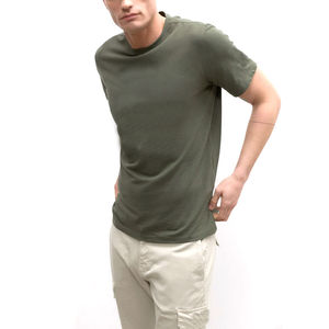 Camiseta 100% de algodón 100% hecha a medida para hombre, camiseta transpirable de alta calidad, diseño ajustado, cómoda con impresión Digital - Product Image 3