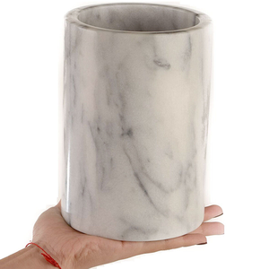 Accessoires de barre de refroidisseur de bouteille de vin de marbre solide et utilisation de seau de vin de refroidisseur de vin de Champagne 1 bouteille - Product Image 3