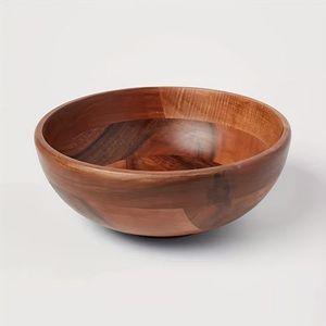 Cuencos de madera sostenibles y elegantes para cocina, hogar, restaurante, uso, juego de lujo ecológico para cocina casera y hostelería - Product Image 1